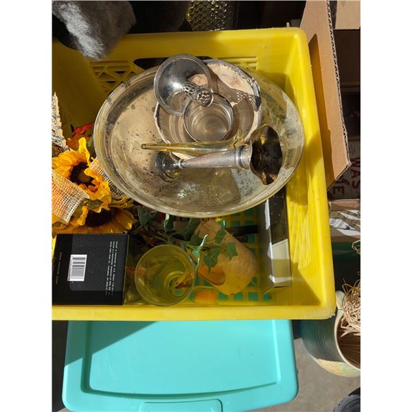 Books, Glass Jugs, Caramlik Tin, Automotive Parts and Household Goods
