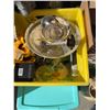 Image 1 : Books, Glass Jugs, Caramlik Tin, Automotive Parts and Household Goods