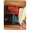 Image 6 : Books, Glass Jugs, Caramlik Tin, Automotive Parts and Household Goods