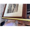 Image 12 : The Peaks of Arran Framed Print, After J. MacWhirter, Profile of Sheep and Shepherd