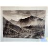 Image 1 : The Peaks of Arran Framed Print, After J. MacWhirter, Profile of Sheep and Shepherd