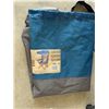 Image 1 : Bass Pro Shops Blue Portable Canopy Chair With Storage Bag