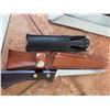 Image 3 : Fixed Blade Knife with Sheath and Mini Maglite Flashlight Set