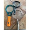 Image 1 : Three Handheld Magnifying Glasses Assorted Styles and Handles