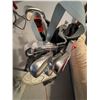 Image 4 : Spalding Golf Bag With Assorted Irons, Putters, Cleveland And Tour Select Clubs