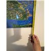 Image 3 : Vancouver Island From Space Map Poster, Approx. 36x24 Inches