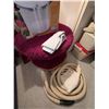 Image 12 : Closet Lot With Assorted Outerwear, Sweaters, Coolers, Vacuum, Blankets