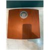 Image 1 : Soehnle Mechanical Bathroom Scale with Wood Finish