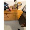 Image 3 : Wood Dresser with Six Drawers, Light Finish, Approx. 52"W x 29"H
