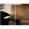 Image 4 : Wooden Two-Drawer File Cabinet with Oak Grain Finish 27x16x19 Inches