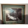 Image 1 : Takashi Snoj 1987 Framed Print, Spring Salmon, Nanaimo Fishing Resorts Award