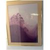 Image 1 : Cathy Bradford Framed Print with Trees in Purple Landscape