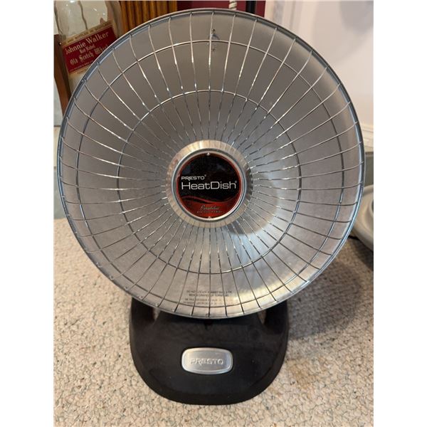 Presto HeatDish Parabolic Electric Heater