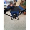 Image 2 : Springbar Folding Camp Stool with Mesh Seat and Storage Pocket