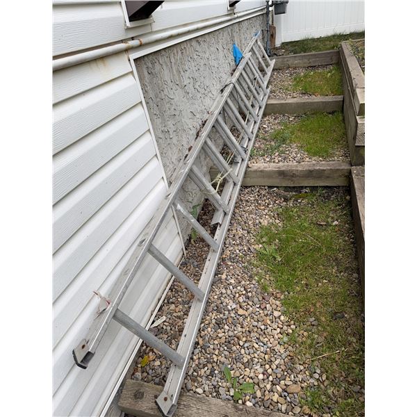 20 Foot Aluminum Extension Ladder Outdoor Use