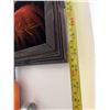 Image 5 : Rivera Signed Velvet Painting Nude Embrace 60x90cm Framed