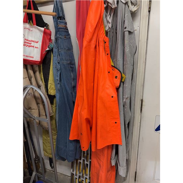 Helly Hansen N800 Flame Retardant Orange Bib Overalls, Size XL, Made in Canada