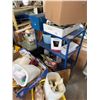 Image 14 : Hand Tools, Lawn Care, Household Supplies, Tool Box, Radio, and Hardware Lots