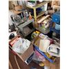 Image 1 : Hand Tools, Lawn Care, Household Supplies, Tool Box, Radio, and Hardware Lots