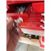 Image 5 : Red Metal Multi-Drawer Tool Chest with Tools and Decals