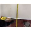 Image 4 : Folding Plastic Utility Table With Metal Legs, 30" x 20"