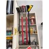 Image 12 : Workshop Lot: Hand Tools, Safety Gear, Light Bulbs, Manuals, and Small Parts