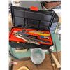 Image 16 : Workshop Lot: Hand Tools, Safety Gear, Light Bulbs, Manuals, and Small Parts