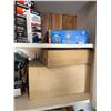 Image 4 : Workshop Lot: Hand Tools, Safety Gear, Light Bulbs, Manuals, and Small Parts