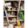 Image 9 : Workshop Lot: Hand Tools, Safety Gear, Light Bulbs, Manuals, and Small Parts
