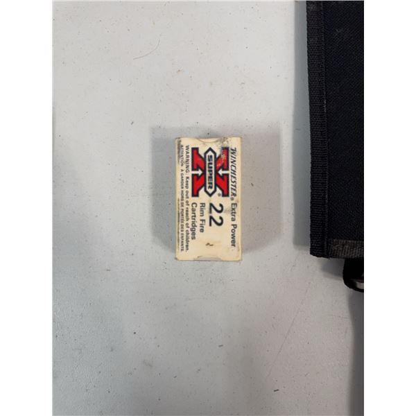 Winchester Super-X .22 Long Rifle Rim Fire Ammunition Box