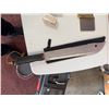 Image 2 : Western Large Fixed Blade Survival Knife With Sheath And Modified Handle
