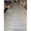 Image 1 : 25 Foot Long Heavy Duty Grey Vinyl Tarp or Ground Covering