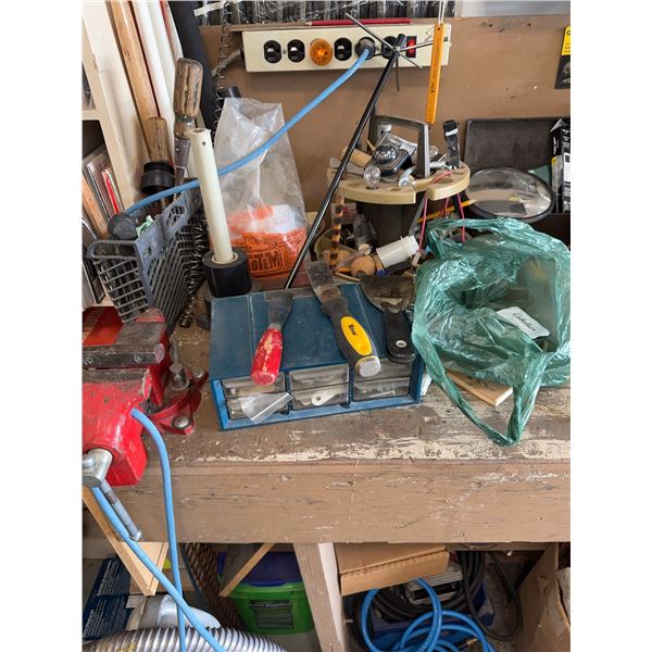 Workshop Tools, Hardware Organizers, Chemicals, and Hardware Supplies