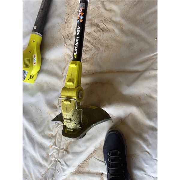 Ryobi 18V Lithium Battery Cordless String Trimmer
