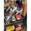 Image 6 : Household and Garage Items Including Sleeping Bag, Cooler, and Storage Bins