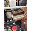 Image 8 : Household and Garage Items Including Sleeping Bag, Cooler, and Storage Bins