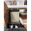 Image 9 : Household and Garage Items Including Sleeping Bag, Cooler, and Storage Bins