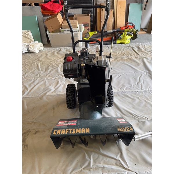 Craftsman 9.0/24 Two-Stage Gas Snow Blower with Electric Start and Shear Bolt Kit