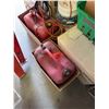 Image 1 : Coleman Camping Fuel Cans, Propane Cylinders, and Red Plastic Fuel Container Lot