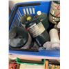 Image 2 : Coleman Camping Fuel Cans, Propane Cylinders, and Red Plastic Fuel Container Lot