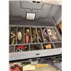 Image 1 : Plano Tackle Box With Assorted Fishing Lures, Bobbers, Hooks, And Accessories