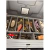 Image 6 : Plano Tackle Box With Assorted Fishing Lures, Bobbers, Hooks, And Accessories