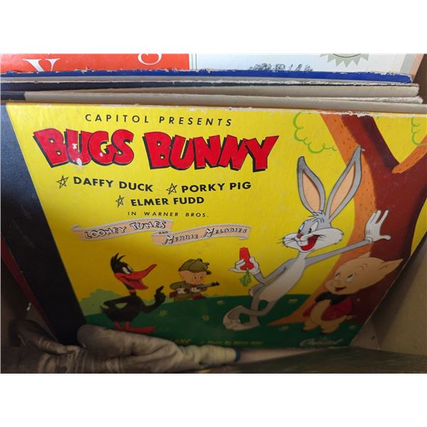 Capitol Presents Bugs Bunny 78 RPM Record Set, Looney Tunes Melodies, Mel Blanc