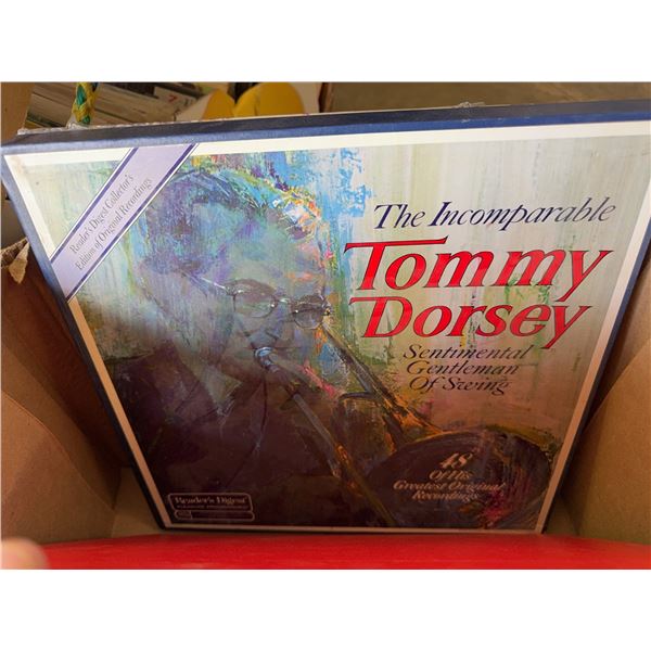 2 Vinyl LPs: Tommy Dorsey 'The Incomparable' & The Great Band Era Compilation