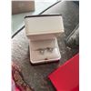 Image 1 : Artemis Jewellers Silver-Tone Floral Stud Earrings in Presentation Box