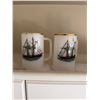 Image 2 : Decorative Beer Steins and Mugs Including Ship Motif and Old Vienna Stein