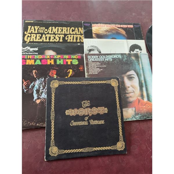 6 Classic Vinyl Records Including Jay And The Americans And The Who