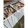 Image 3 : Firewood Including Birch Logs and Mixed Hardwood Pieces in White Bin