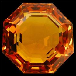 46.65ct Astonishing Yellow Citrine Round Cut (GEM-23604)
