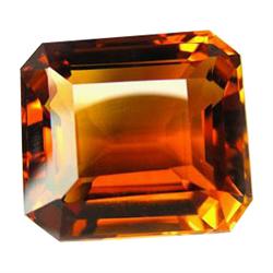 37.75ct Fantastic Emerald Shape Golden AAA Citrine (GEM-23001)